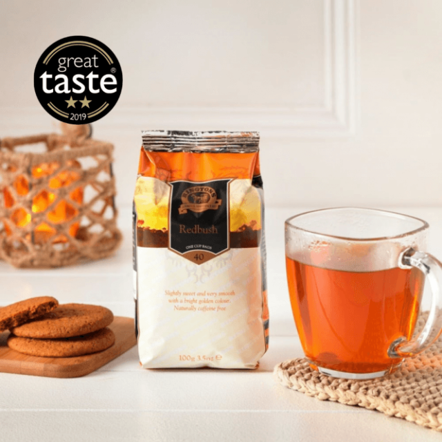 ■英国紅茶　リントンズ 【REDBUSH TEA レッドブッシュ（ルイボスティー）】　４０包４０杯分 １００ｇ